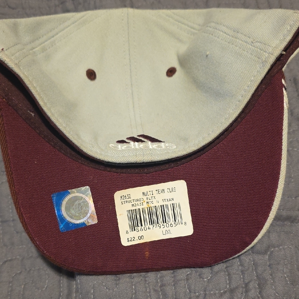 Adidas Brown and Cream Cap - Picture 2 of 5